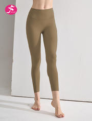 【KZ047可可色】无尺码贴合工艺提臀瑜伽裤裸感运动瑜伽裤