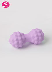 筋膜球｜凸点筋膜花生球  6*14cm  浅紫