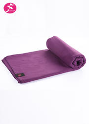仿羊毛混纺毛毯 瑜伽辅助毛毯【紫色】 200*145cm
