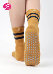 【黄色】全趾加厚毛巾袜