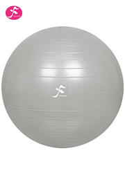 防爆横纹条瑜伽球大球 直径65cm 银色