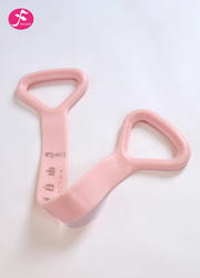 手环拉力带   粉色   材质TPE橡胶  长50*宽3.5cm