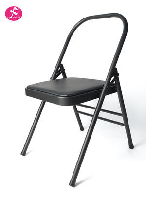 纱纹黑 瑜伽椅升级磨砂杆  40*40*80cm