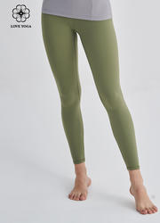 【活动款】K1106 经典版 祼感面料 绿色长裤