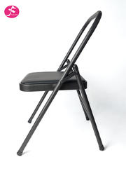 纱纹黑 瑜伽椅升级磨砂杆  40*40*80cm