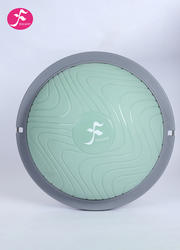 波速球小半球  球体材质PVC 底座材质PP  直径47*高17cm  菘蓝绿+灰色