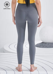 【K1105灰色】 经典版 5.0裸感面料 瑜伽裤| 五代裤| 裸感裤