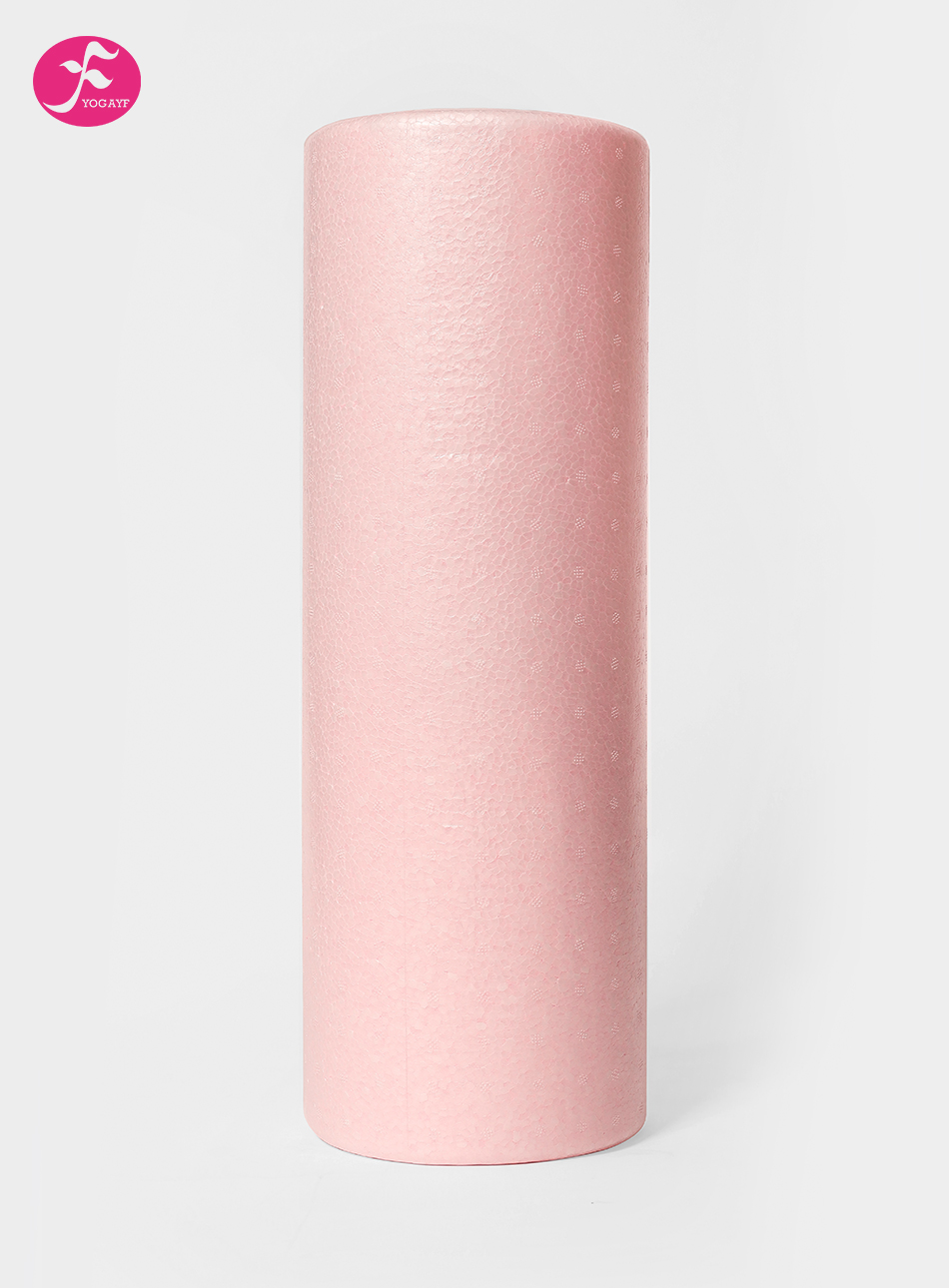 epp泡沫瑜伽柱泡沫轴45cm 粉色