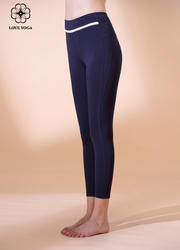 【K1030】S/M/L现货   时尚拼接修身瑜伽运动裤