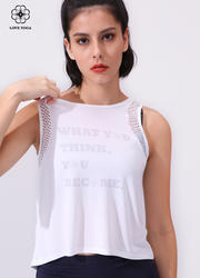【Y990白色】网眼面料拼接运动罩衫上衣