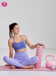 【SY232紫苑】美背瑜伽训练一体式运动bra防震露背背心     胸垫：活动杯（可拆卸）
