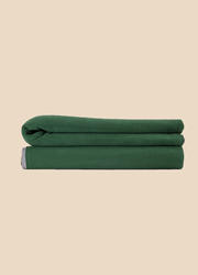 瑜伽辅助毛毯【绿色+灰】  练习毯 190*145cm/冥想毯190*90cm