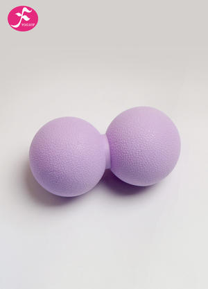 筋膜球｜硅胶筋膜双球  紫色  12*6CM