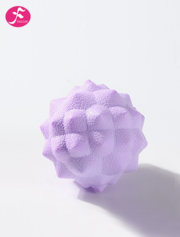 筋膜球|凸点硅胶筋膜单球 浅紫色 6.5CM