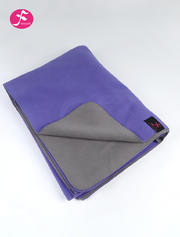 摇粒绒毛毯【深紫+浅紫、紫色+灰】  190*145cm