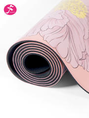 【粉色】曼陀罗｜绿野纯天然橡胶印花止滑瑜伽垫 183*68*0.45cm
