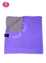瑜伽辅助毛毯  【浅紫+深紫】  冥想毯 190*90cm