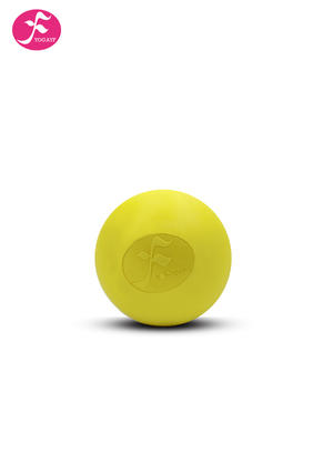 筋膜球 橡胶球  天然橡胶材质  黄色 直径63.5mm