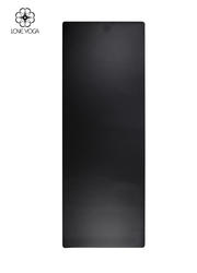 天然橡膠PU瑜伽墊 （黑色）  185*68*0.45CM