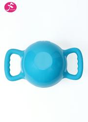 瑜伽水壶铃维秘健身可注水双耳双柄  青蓝色   |尺寸25宽*21.5高