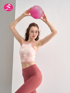 瑜伽小球直径约20~ 24cm 少女粉色