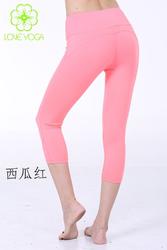      瑜伽裤 K713（西瓜红）L现货