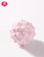 筋膜球|凸点硅胶筋膜单球 浅粉色 6.5CM