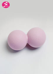 筋膜球｜硅胶筋膜双球  粉色 12*6CM