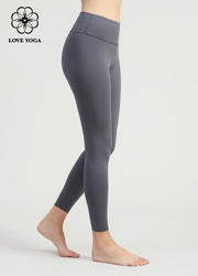 【K1124灰色】加绒科技版科技款零触感瑜伽裤科技裤