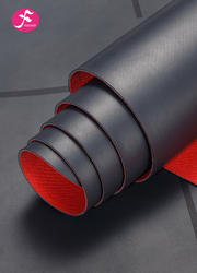 天然橡胶体位线垫 黑面红底 185*68cm（1.5薄款）